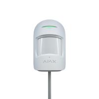Ajax CombiProtect Fibra WH fehér vezetékes mozgás és üvegtörés érzékelő