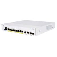 Cisco CBS250-8PP-D 8x GbE PoE+ LAN port L3 menedzselhető PoE+ switch