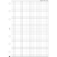 Kalendart Saturnus L327/F négyzethálós lap gyűrűs naptár kiegészítő