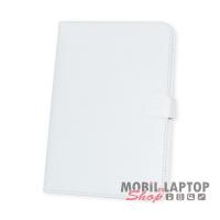Tok mappa tablet 10" univerzális billentyűzetes fehér