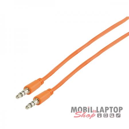 Kábel Jack A-A 3,5mm 1 méter narancssárga VLMP22000O1.00 / CAGP22005OG10