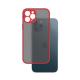 Cellect CEL-MATT-IPH1354-RBK iPhone 13 Mini piros-fekete műanyag tok