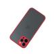 Cellect CEL-MATT-IPH1367-RBK iPhone 13 Pro Max piros-fekete műanyag tok