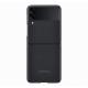Samsung OSAM-EF-XF711SBEG Galaxy Z Flip 3 aramid stand fekete védőtok